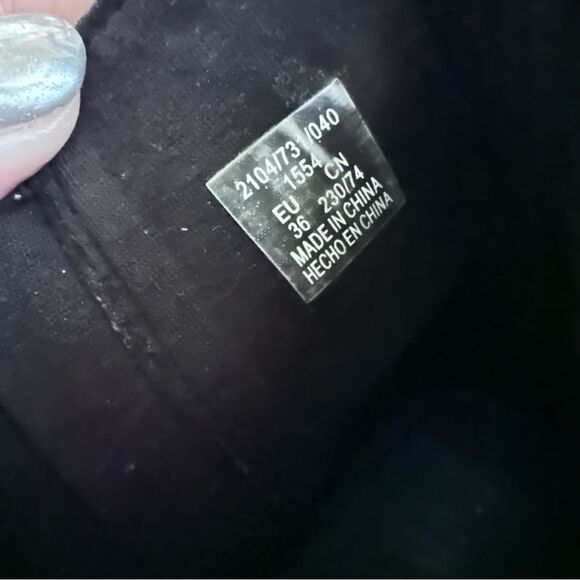 ZARA black chunky chelsea boot - Picture 5 of 5